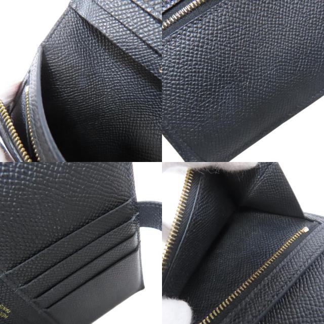 エルメス 二つ折り財布（小銭入れあり） ベアンコンパクト ゴールド金具