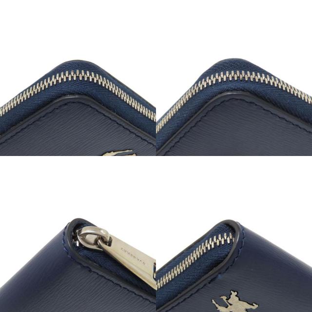 BURBERRY バーバリー ロゴ カードケース レザー レディース [中古
