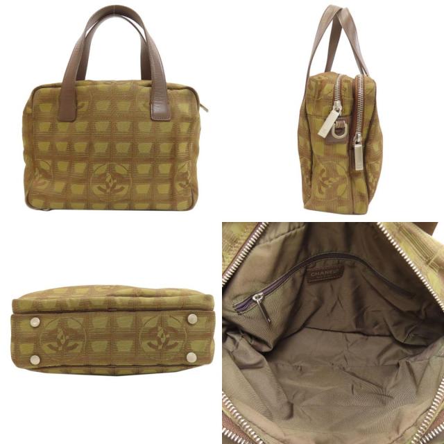 ヴ*ン様 ☆シャネル☆ニュートラベルライン ハンドバッグ 2way ☆シャネル CHANEL☆ニュートラベルライン☆2wayハンドバッグ☆ジャガード