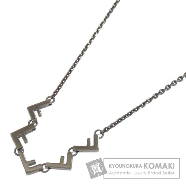 FENDI フェンディ ファイブ ネックレス 金属製 レディース [中古