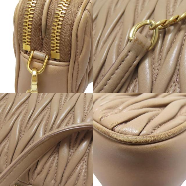 MIUMIU ミュウミュウ ミニチェーンショルダー マテラッセ ショルダー