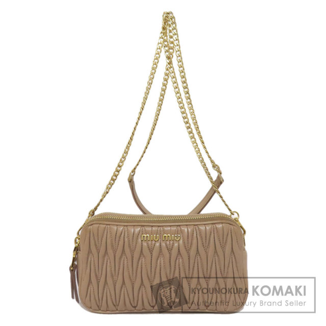 MIUMIU マテラッセ ショルダーバッグ ハンドバッグ 楽天市場】MIUMIU ミュウミュウ ショルダーバッグ MATELASSE