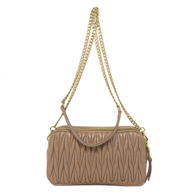 MIUMIU ミュウミュウ ミニチェーンショルダー マテラッセ ショルダー