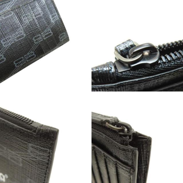 BALENCIAGA バレンシアガ 640535 ロゴプリント コインケース PVC