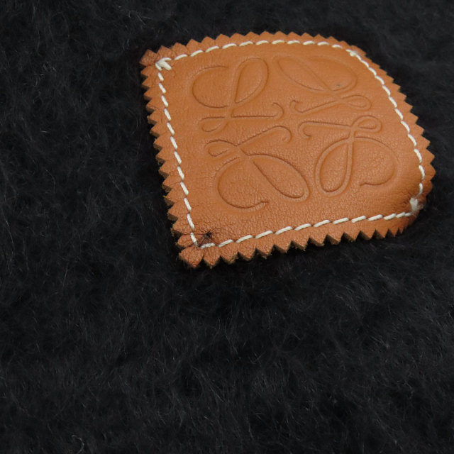 LOEWE ロエベ アナグラム マフラー モヘヤ/ウール レディース [中古