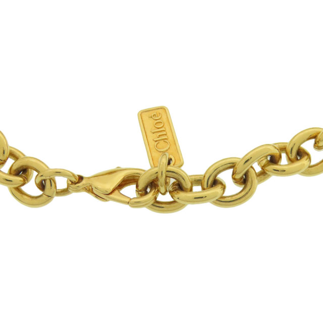 CHLOE クロエ ロゴ バナナモチーフ ブレスレット 金属製 レディース