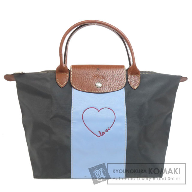 ロンシャン ハンドバッグ ル・プリアージュ ハート LOVE