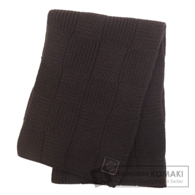 ルイヴィトン マフラー ロゴ ダミエ柄