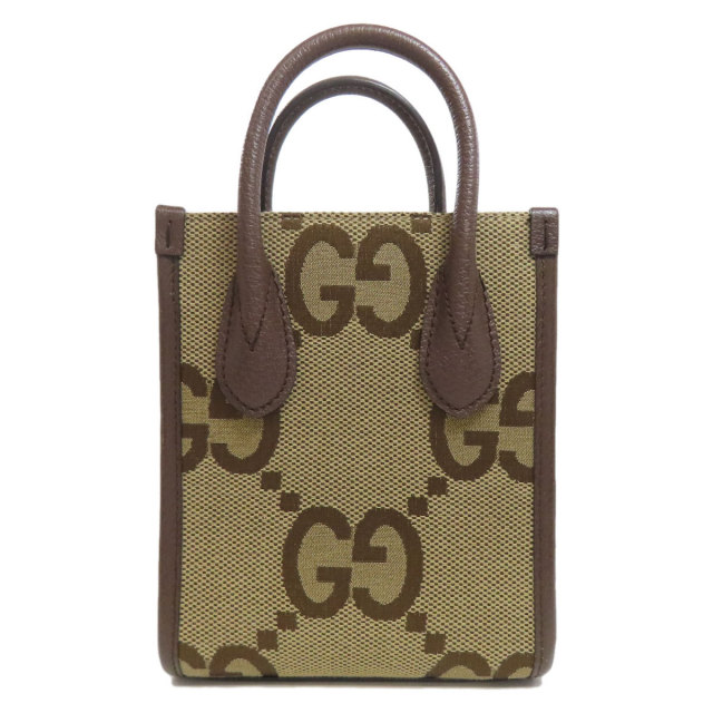 グッチ ハンドバッグ ジャンボGG ミニ トートバッグ 2WAY