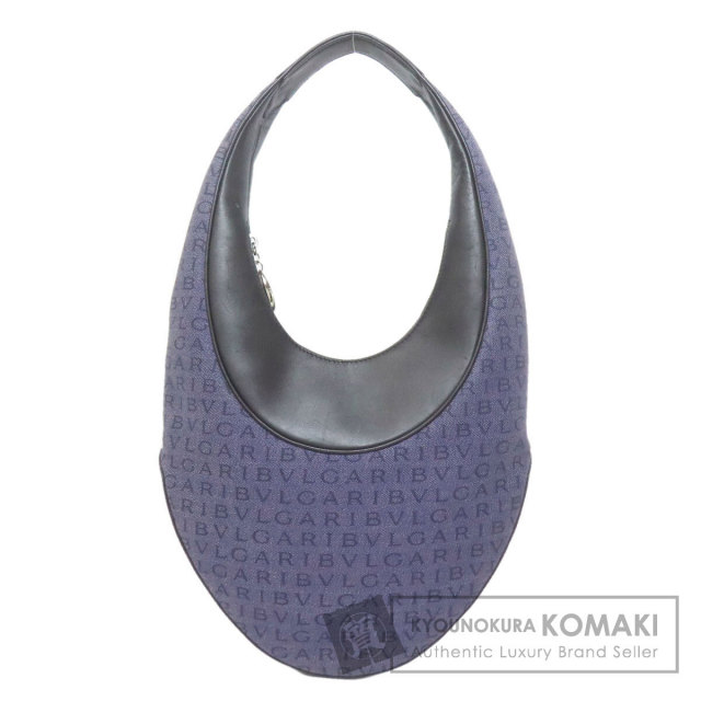 BVLGARI ブルガリ ロゴマニア ビーゼロワン ハンドバッグ デニム