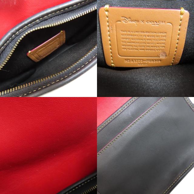 COACH コーチ F59369 ミッキーコラボ ショルダーバッグ カーフ