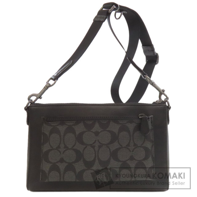 COACH コーチ C6290 ロゴ ショルダーバッグ レザー レディース [中古