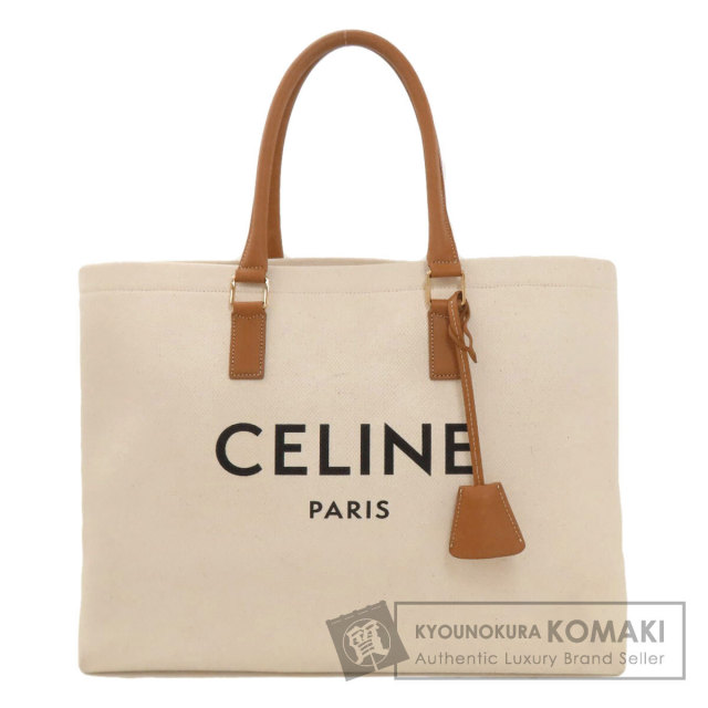 CELINE セリーヌ ホリゾンタルカバ トートバッグ キャンバス