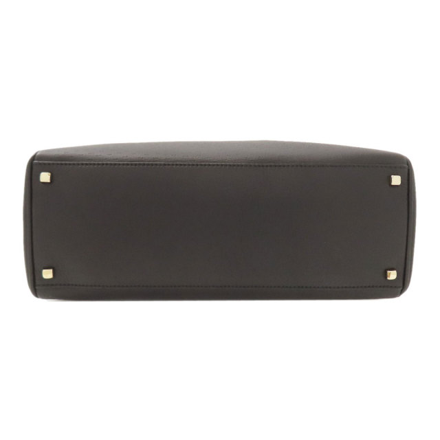 【美品】サルヴァトーレ フェラガモ ハンドバッグ カーフレザー ガンチーニ Salvatore Ferragamo サルヴァトーレフェラガモ ガンチーニ金具