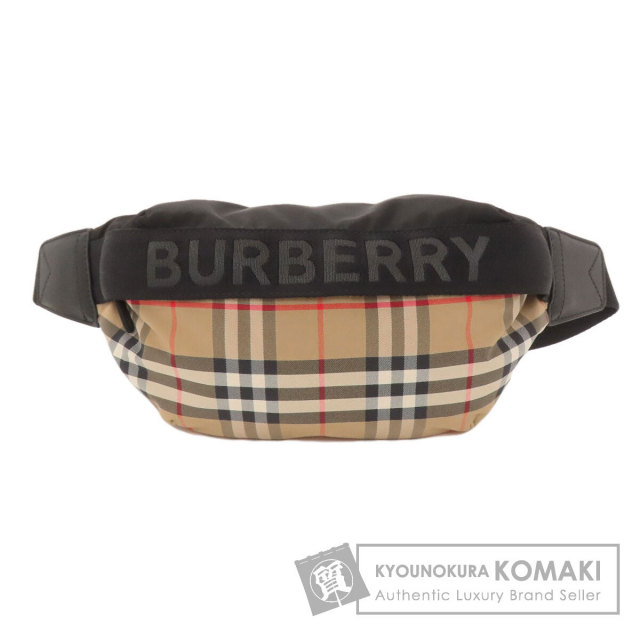 BURBERRY バーバリー ノバチェック ボディバッグ ナイロンキャンバス