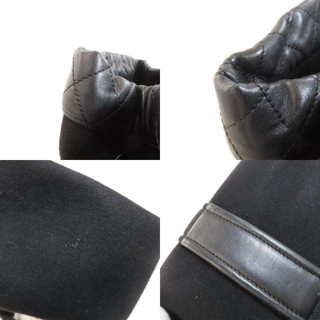 シャネル CHANEL  スポーツライン ココマーク シルバー金具  ハンドバッグ フェルト 中古 CHANEL シャネル スポーツライン ココマーク シルバー金具