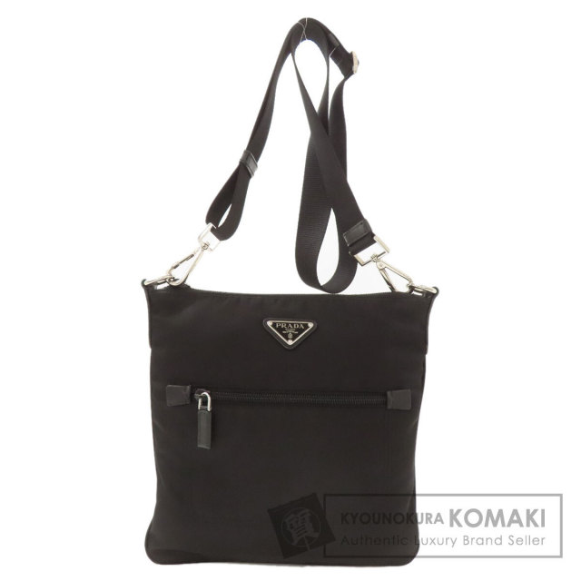 PRADA プラダ BT6671 ロゴ金具 ショルダーバッグ ナイロン素材