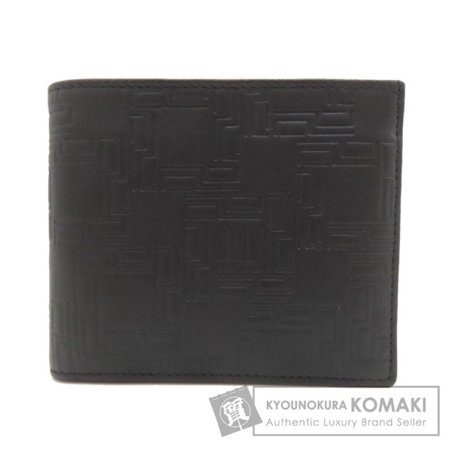 Dunhill ダンヒル ロゴ 二つ折り財布（小銭入れあり） レザー メンズ