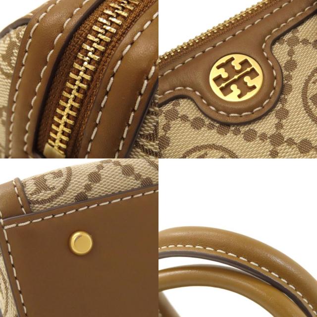 Tory Burch トリーバーチ プチバレル Tモノグラム 2WAY ハンドバッグ