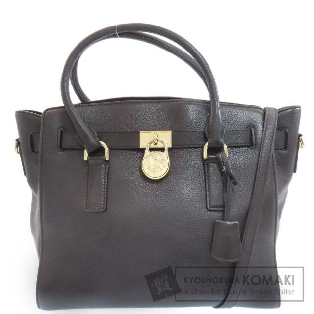 Michael Kors マイケルコース ハミルトン 2WAY ハンドバッグ レザー