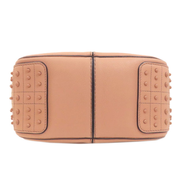 トッズ TODS  マイキー ミニボウラー 2WAY  ハンドバッグ レザー レディース  中古 TODS トッズ マイキー ミニボウラー 2WAY ハンドバッグ レザー