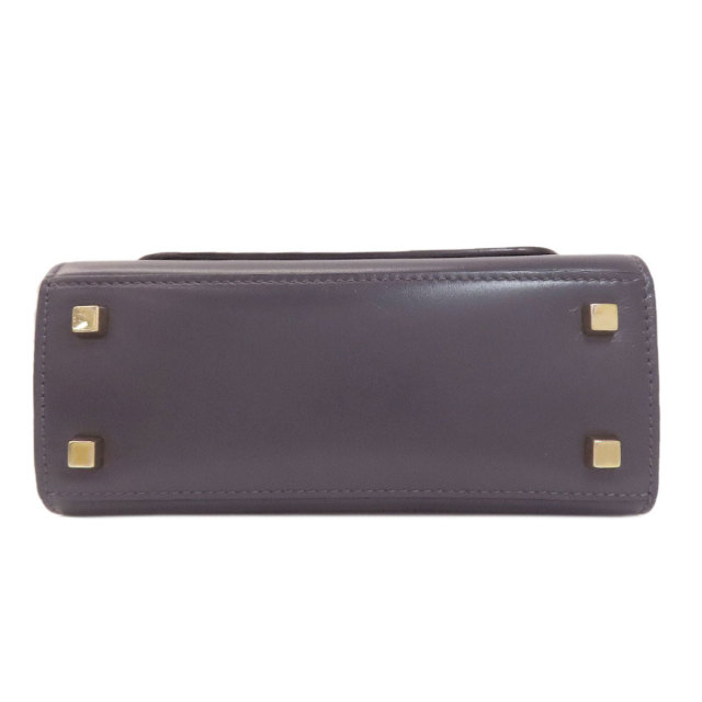 Valextra ヴァレクストラ ミニ パスパトート 2WAY ハンドバッグ レザー