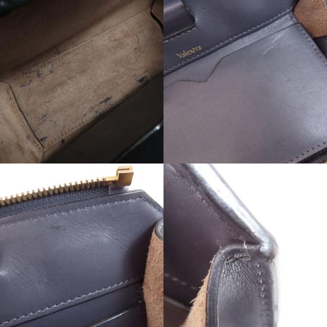 Valextra ヴァレクストラ ミニ パスパトート 2WAY ハンドバッグ レザー