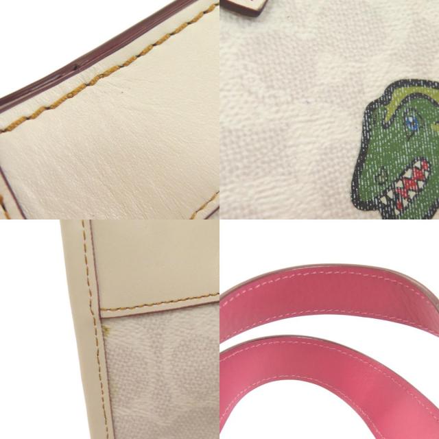 コーチ COACH C4804  レキシー シグネチャー 2WAY  ハンドバッグ PVC レディース  中古 COACH コーチ C4804 レキシー シグネチャー 2WAY ハンドバッグ PVC