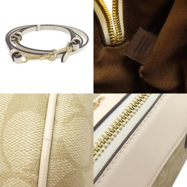 コーチ COACH 32203  ローアン サッチェル シグネチャー 2WAY  ハンドバッグ PVC レディース  中古 COACH コーチ 32203 ローアン サッチェル シグネチャー 2WAY