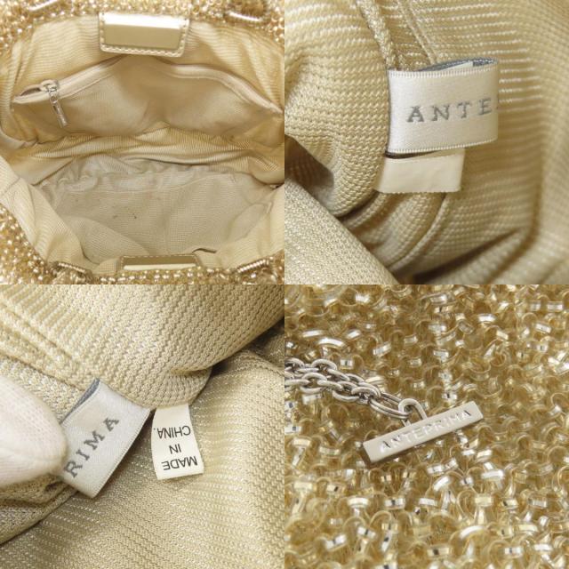 ANTEPRIMA アンテプリマ ワイヤーバッグ イニシャルチャーム 2WAY
