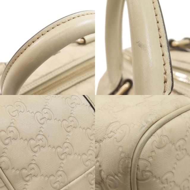 GUCCI グッチ 265697 アウトレット GGシグネチャー シマ ハンドバッグ