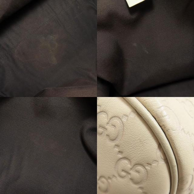 GUCCI グッチ 265697 アウトレット GGシグネチャー シマ ハンドバッグ