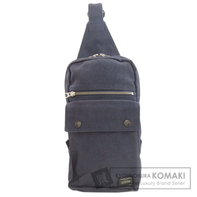 PORTER ポーター ロゴ ボディバッグ PVC レディース [中古] ブランド京