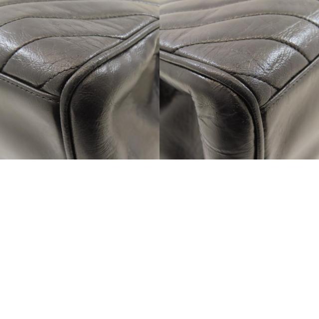 シャネル ハンドバッグ Vステッチ ゴールド金具