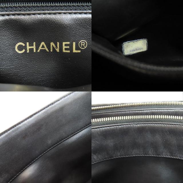 シャネル ハンドバッグ Vステッチ ゴールド金具