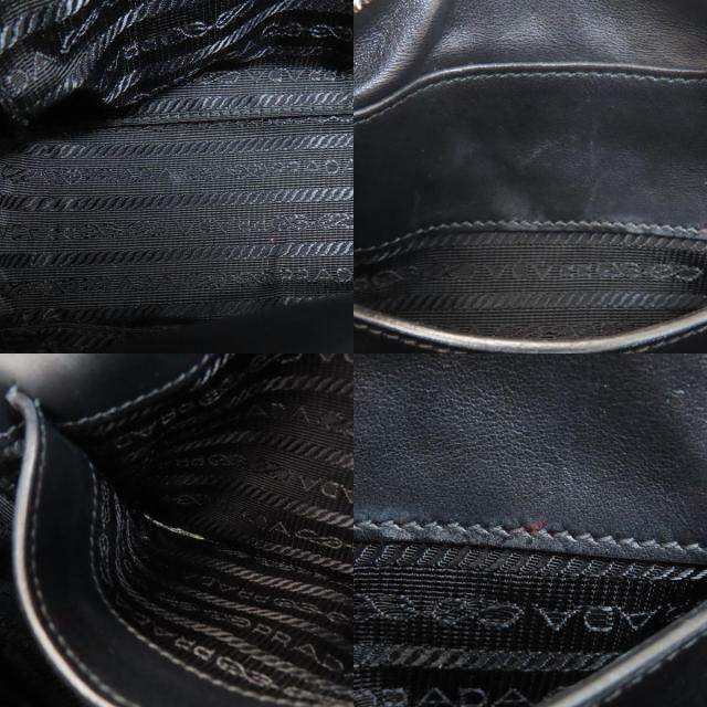 PRADA プラダ バナナ ショルダーバッグ カーフ レディース [中古