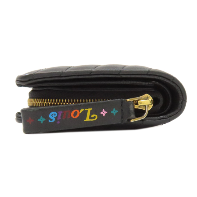 ルイヴィトン 二つ折り財布 ニューウェーブ ジプト M63789 黒 LOUIS VUITTON ルイヴィトン 財布 ルイ・ヴィトン ニューウェーブ