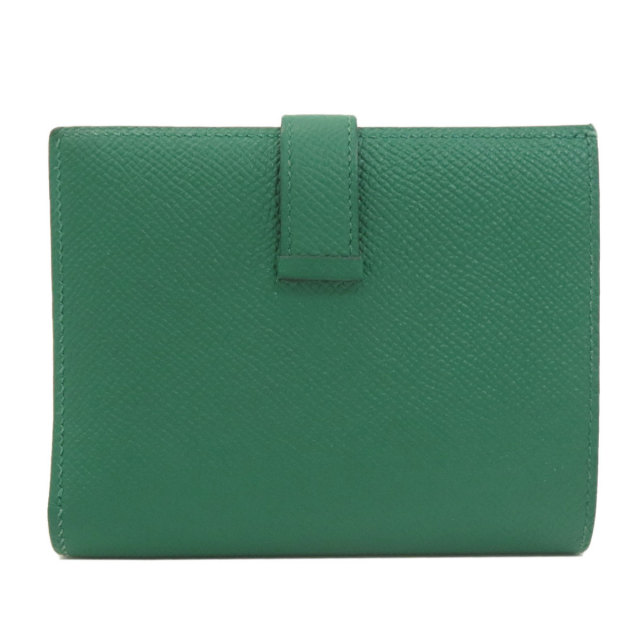 HERMES エルメス ベアンコンパクト シルバー金具 二つ折り財布（小銭