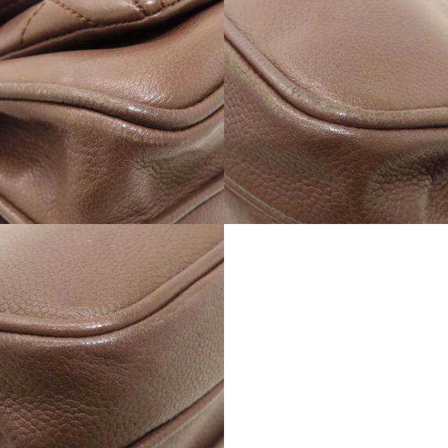 シャネル ハンドバッグ チェーンショルダー マトラッセ シルバー金具