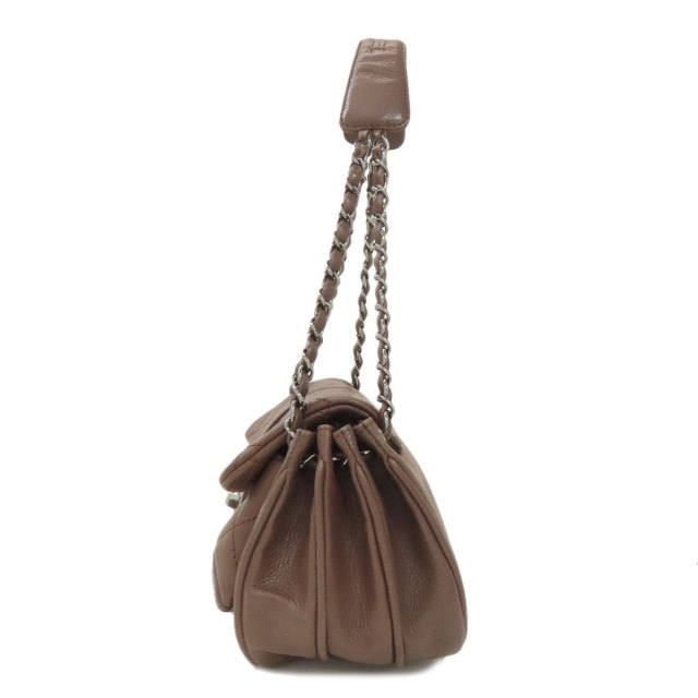 シャネル ハンドバッグ チェーンショルダー マトラッセ シルバー金具