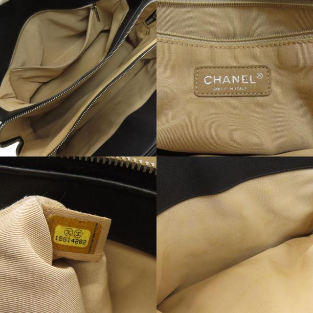 シャネル トートバッグ チェーンバッグ マトラッセシルバー金具