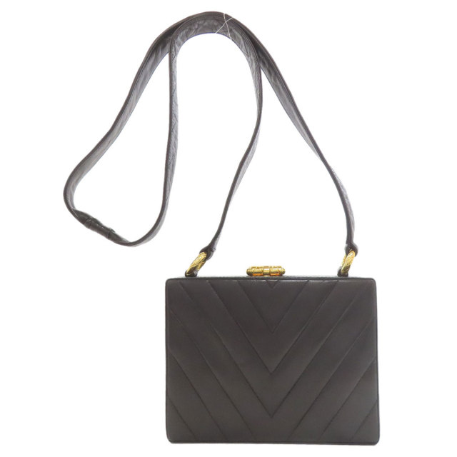 シャネル ショルダーバッグ ココマーク Vステッチ ゴールド金具