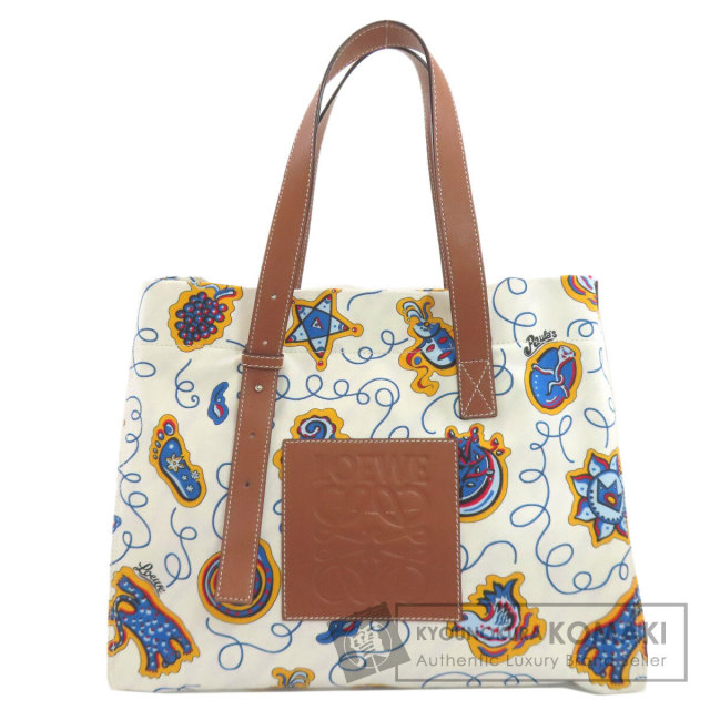 LOEWE ロエベ パウラズイビザ トートバッグ キャンバス レディース