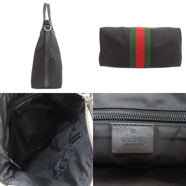 GUCCI グッチ 368559 シェリーライン 2WAY ハンドバッグ ナイロン
