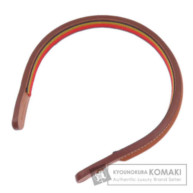 エルメス ヘアアクセサリー カチューシャ セリエボタン