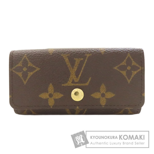 招き猫 【新品・未使用】LOUIS VUITTON モノグラムキーケース LOUIS VUITTON ルイヴィトン M62631 ミュルティクレ4 キーケース