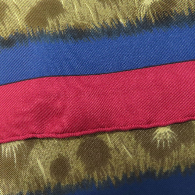 HERMES エルメス カレ90 面貌のない兜 スカーフ シルク レディース