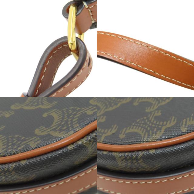 CELINE セリーヌ マカダム柄 アクセサリーポーチ PVC レディース [中古