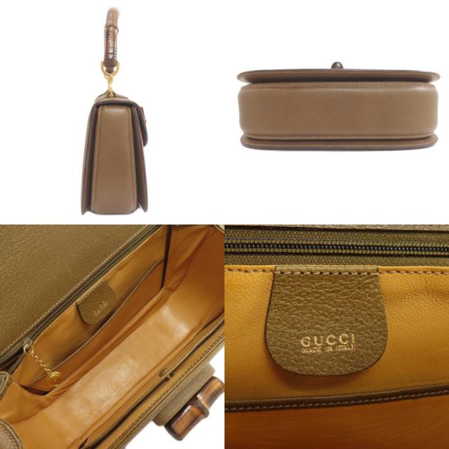 グッチ ハンドバッグ バンブーハンドル 2WAY