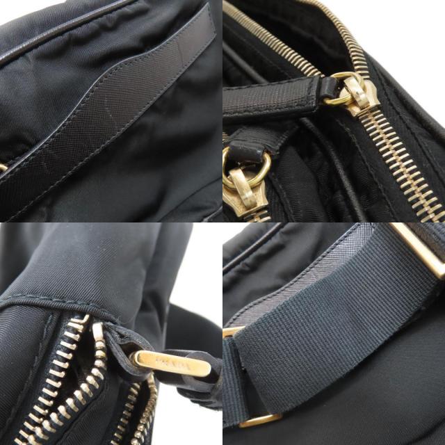 PRADA プラダ BT0050 ロゴ金具 ショルダーバッグ ナイロン素材
